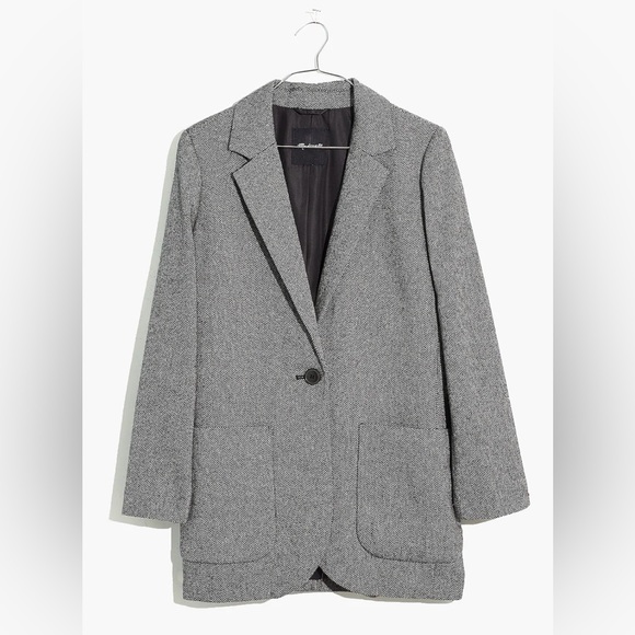 Madewell Jackets & Blazers - NEW Madewell Larsen Blazer in Herringbone!!!